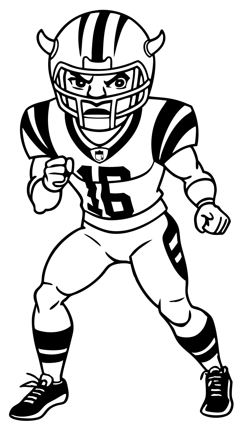 cincinnati bengals coloring pages